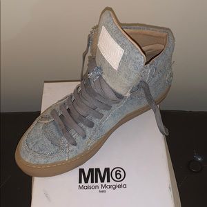 Maison Margiela High Top Jean sneakers